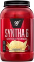 BSN SYNTHA-6 Whey Protein Powder, Vainilla Milk Isolate Protein Powder con Micellar Casein, Ice Cream, 28 Servings (Package May Vary)