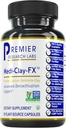 Premier Research Labs Medi-Clay-FX: Bentonite Clay Capsules for Detoxification ¦ Food Grade Smectite Supplement TEN Absorb Toxins, Supports Cellular Health and Mold Detox - 90 Capsules
