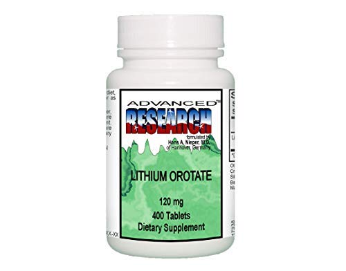 Dr. Hans Nieper's Lithium Orotate Tablets, 400Count