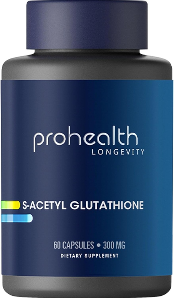 ProHealth S-Acetyl Glutathione (EmothionTM) (300 mg - 60 cápsulas)