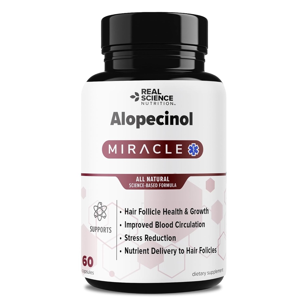 ofrece Alopecinol Milagro - Todos los suplementos de Alopecia Natural - Puede proporcionar alivio a largo plazo para el cabello grueso, la irritación del cuero cabelludo y la pérdida del cabello