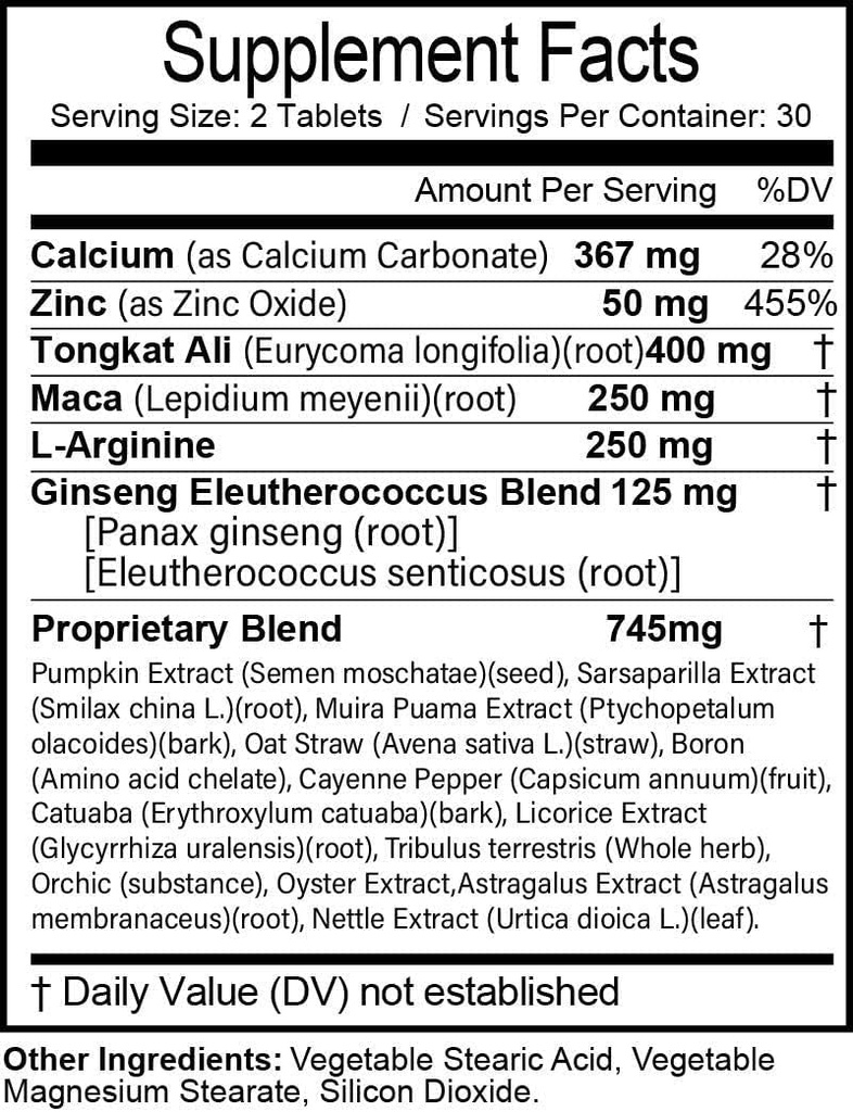 (2 Pack) Cinagra RX Pills for Men, Cinagra RX Suplemento Advanced Formula, 120 Cuenta