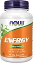 AHORA Suplementos alimenticios, Suplemento dietético energético (incluye vitaminas B, té verde, panax Ginseng y Rhodiola), 90 cápsulas