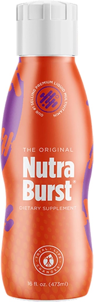 NutraBurst - Liquid Multivitamin, Daily Nutritional Support, Packed with Essential Vitamins and Minerals, 16 fl. oz