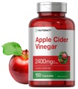 Cápsulas de vinagre de manzana de Horbäach Silencioso 2400mg Silencio 150 Conde ← No GMO, Gluten Suplemento gratuito