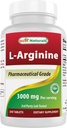 Mejores Naturales L-Arginina 3000mg Por Serving - 240 Tabletas - Farmacéutica Grado - No GMO &amp; Gluten Gratis - Made in The USA