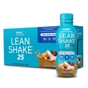 GNC Lean Shake 25 Protein Shake, Gestión de peso clínicamente probada, reemplazo de comida, 25g Proteína con azúcar cero añadido, listo para beber, Coco Caramel, Pack de 12