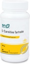 Klaire Labs SFI Health L-Carnitine Tartrate - 500 mg Amino Acid, Stabilized L-Carnitine - No Synthetic D-Carnitine (60 cápsulas)