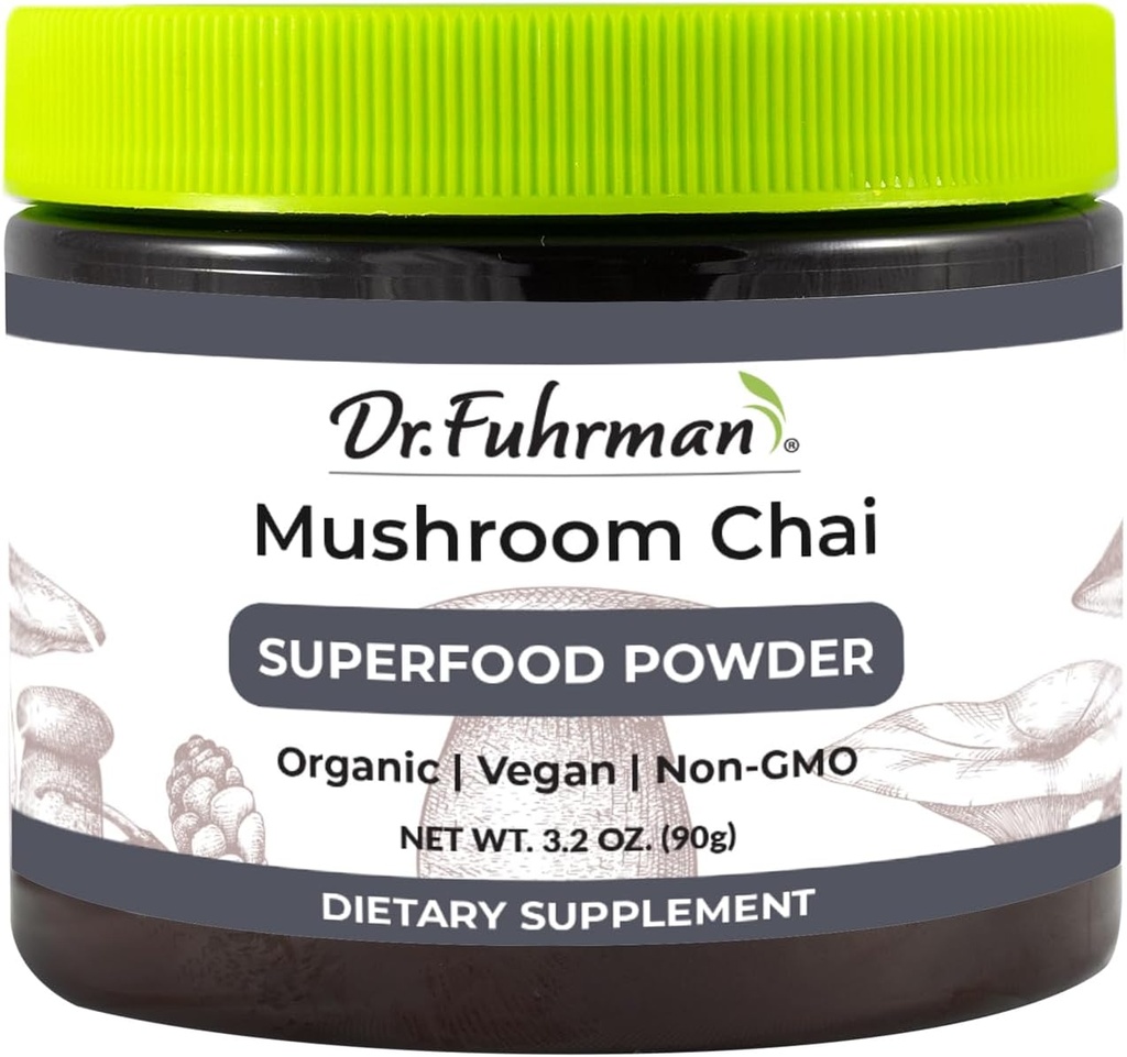Dr. Fuhman Mushroom Chai Superfood Powder