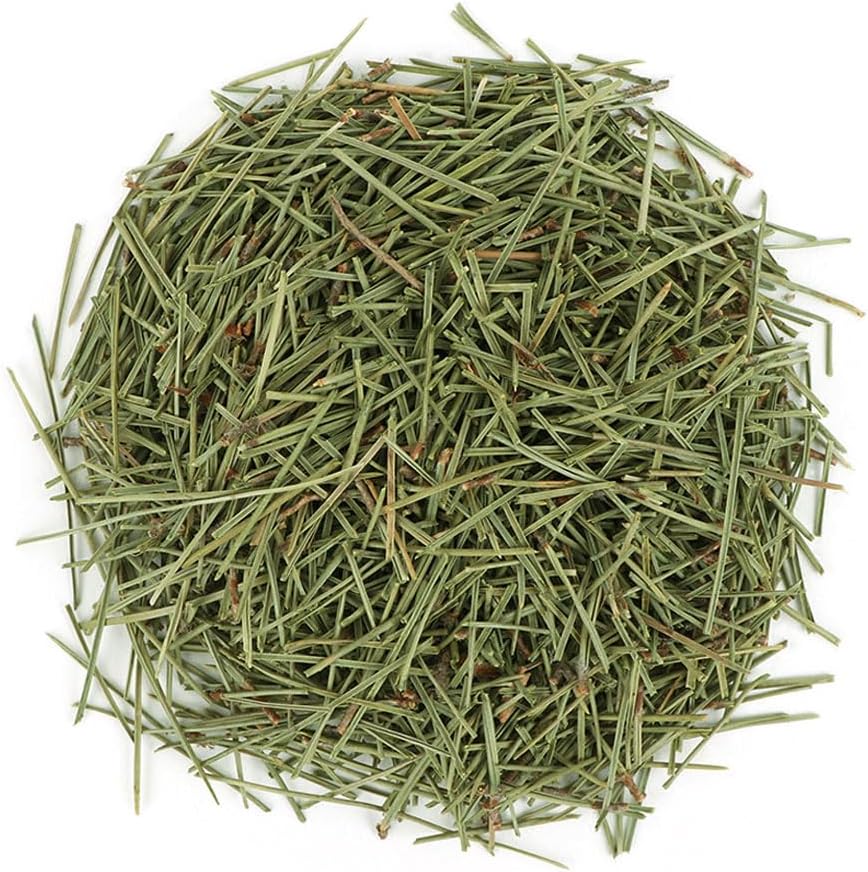 Orgánica Natural Pura Aguja de la Piña Coreana Extract Powder-7.05 Unce (200g)/Contain Suramin, Bioflavonoids, Antioxidantes, ácido shikimic,phytoncide