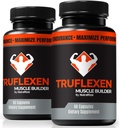 NutraRize (2 Pack) Truflexen Pills, Tru Flexen Muscle Builder, Suplemento Natural para apoyar Wellness general, Premium Performance Capsules, Official True Flexen Reviews (120 cápsulas)