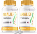 (2 Pack) Arialief Capsules Sciatica - Official Formula - Arialief Vitamin Supplement Advanced Strength Formula, Arialief Capsules Nutritional Support Maximum Strength Global Wellness (120 Capsules)
