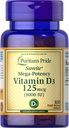 Pride de Puritan Vitamina D3, 5000 UI, 100 Cuenta