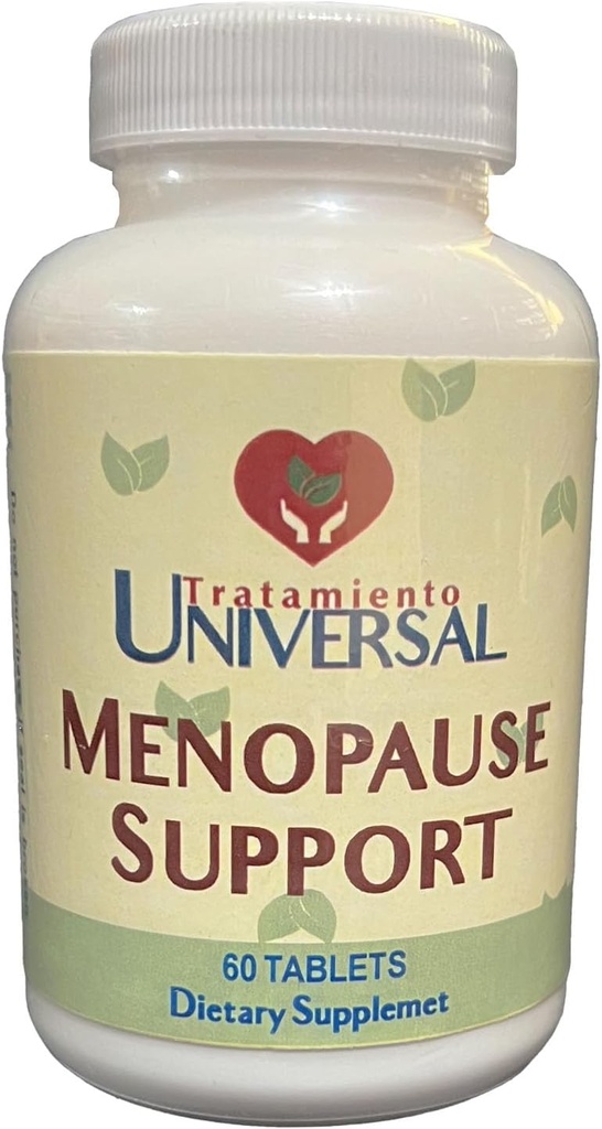 Soporte de la menopausia 90 Tablets ← Reduce los flashes calientes, ayudas sueño, combates mudas ¦ Disminuciones Vaginal sequedad  Mejora la hidratación de la piel ← 1 Tablet Twice Daily