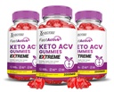 (3 Pack) Fast Active Keto ACV Gummies Extreme 2000MG Fastactive Keto Gummies Apple Cider Vinegar Formulated with Pomegranate Beet Juice Powder B12 Vegan Non GMO 180 Gummys