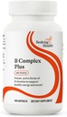 Seeking Health B Complex Plus - Vitamin B Complex Supplement with Choline & Riboflavin - Supports Brain Health, Digestion, & Energy - 100 Capsules