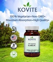 Ajo 500 mg 100% Vegetariano - 90 cápsulas vegetales