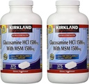 Glucosamina firma Kirkland con MSM, 375 Tabletas (2 Pack)