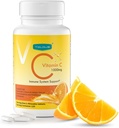 1000mg Vitamina C, Immune Support, 120 Chewable Tablets, 60 Day Supply, Gluten-Free, Orange Flavor