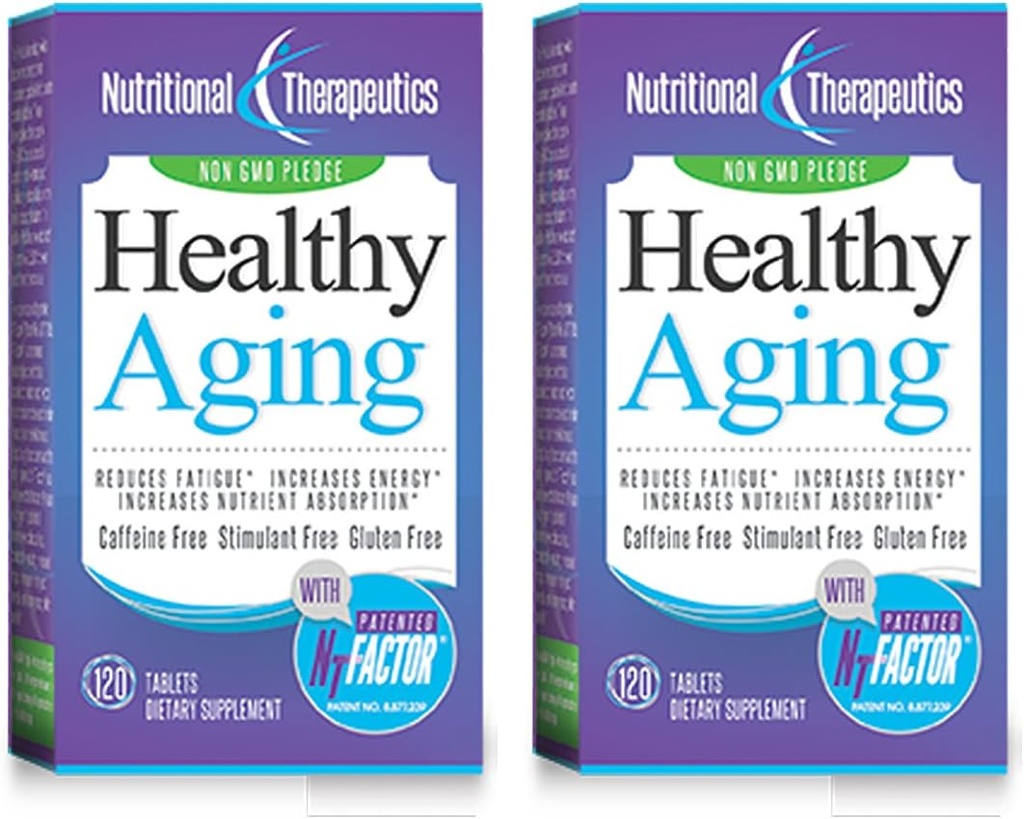 NTI Terapéutica Nutricional Inc. - Envejecimiento saludable con NTFactor®, 120 Tabletas - Vibrancia Juvenil, Energía Aumentada, Calidad de Vida Mejorada (2)