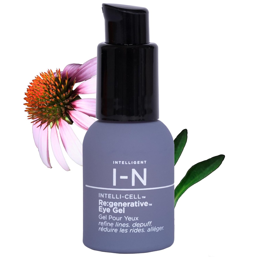 Re: Gel de ojos generativo para círculos oscuros y eficacia, Tratamiento dirigido con activos vegetales para iluminar, refrescar y proteger, Vegan, 0,5 Oz
