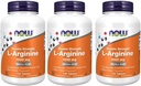 Ahora Comidas L-Arginina 1000mg, 120 Tabletas (Pack of 3)