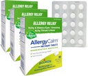 Alergia de BoironCalm Tablets 180 Cuenta, Alivio de Alergias y Hay Fiebre Síntomas de Sneezing, Runny Nose, y Itchy Eyes or Throat, Alergy Calm Tabs (Formerly RhinAlergy) (Pack of 3 60ct Boxes)