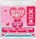 Mejor Booty Glute Scoop, Creatine for Women Creatine + L'Glutamine Amino Amino Acido, Perfect Drink Mix Suplemento, Desflavorado (300 Grams, 30 Servimientos)