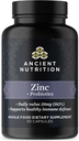 Probióticos de Nutrición Antigua y Suplemento Zinc, soporta Sistema de Inmunes Saludable y Salud Gut, Hecho Sin OGMs, Suplemento de Superalimentos, Paleo y Keto Friendly, 30 Cuenta