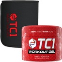 TC1 Sudadera Más Bundle Incluye correa de sudor regular de tamaño y sudor tópico Gel Workout Enhancer con Capsaicin
