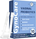 Vaginal Probiotics for Women | Feminine Care | pH Balance for Women | Yeast Infection Care | Bacterial Vaginosis Treatment | Defense Against Burning and Excess Discharge | 10 Pre-Filled Applicators