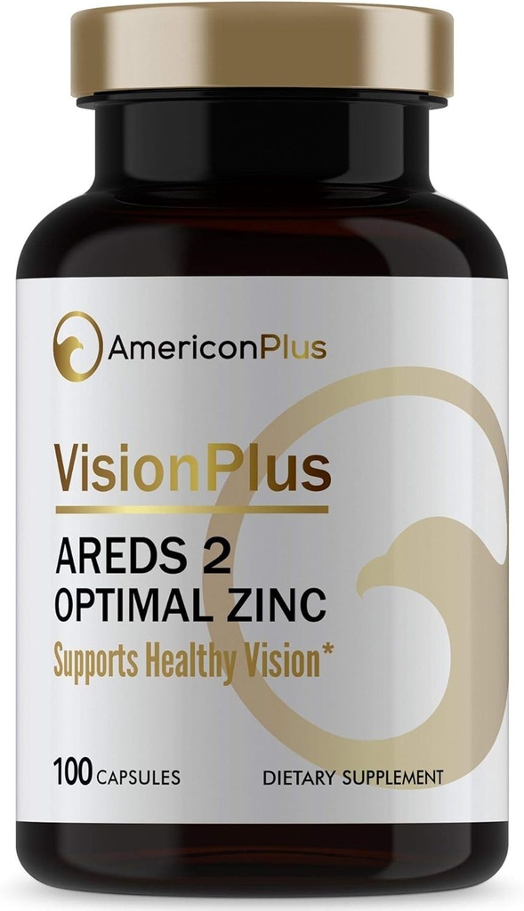 Visifort Vitaminas Oculares con Lutein " Zeaxanthin para la Salud Ocular y la Salud Macular; 100 cápsulas