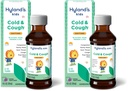 Hyland's Kids Cold and Cough, Daytime Grape Flavor Cough Syrup Medicine for Kids Ages 2 and up, Decongestant, Sore Throat Relief, Natural Treatment for Common Cold Symptoms, 4 Fl Oz (Pack of 2)