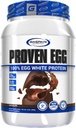 Gaspari Nutrition Provened Egg, 100% Egg White Powder, 25g Protein, Keto Friendly, Dairy, Lactose y Soy Gratis (2 libras, Chocolate)