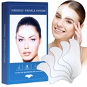 Patches de arrugas de la frente 12Pcs - Patches de arrugas faciales para las arrugas, antirrugas con aloe Collagen &amp; Vitamina E, Arrugas de la frente Tratamiento para las mujeres
