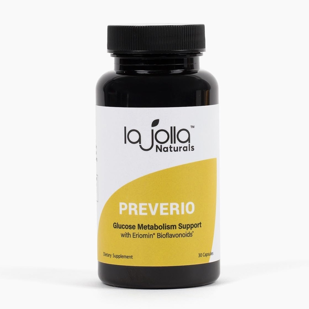 PreverioTM - Premium Eriomin Lemon Flavonoids y Citrus Bioflavonoids Suplemento (Once-Daily Capsules, 30 Day Supply)