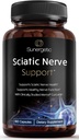 Sunergetic Premium Sciatic Nerve Support Fórmula - Sciatic Nerve Suplemento con Benfotaimine, Alpha Lipoic Acid (ALA) & Meriva Turmeric - Apoyo Sciatic Nerve Health & Joint Comfort - 60 cápsulas