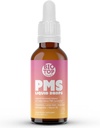 Saldo de hormonas de alivio PMS Mujeres gotas líquidas, calambres menstruales, Bloating, " Mood Swings Relief with Chasteberry, Vitamin B6, Lemon Balm, Dong Quai, Ashwagandha, Sugar-Free, 1 fl oz