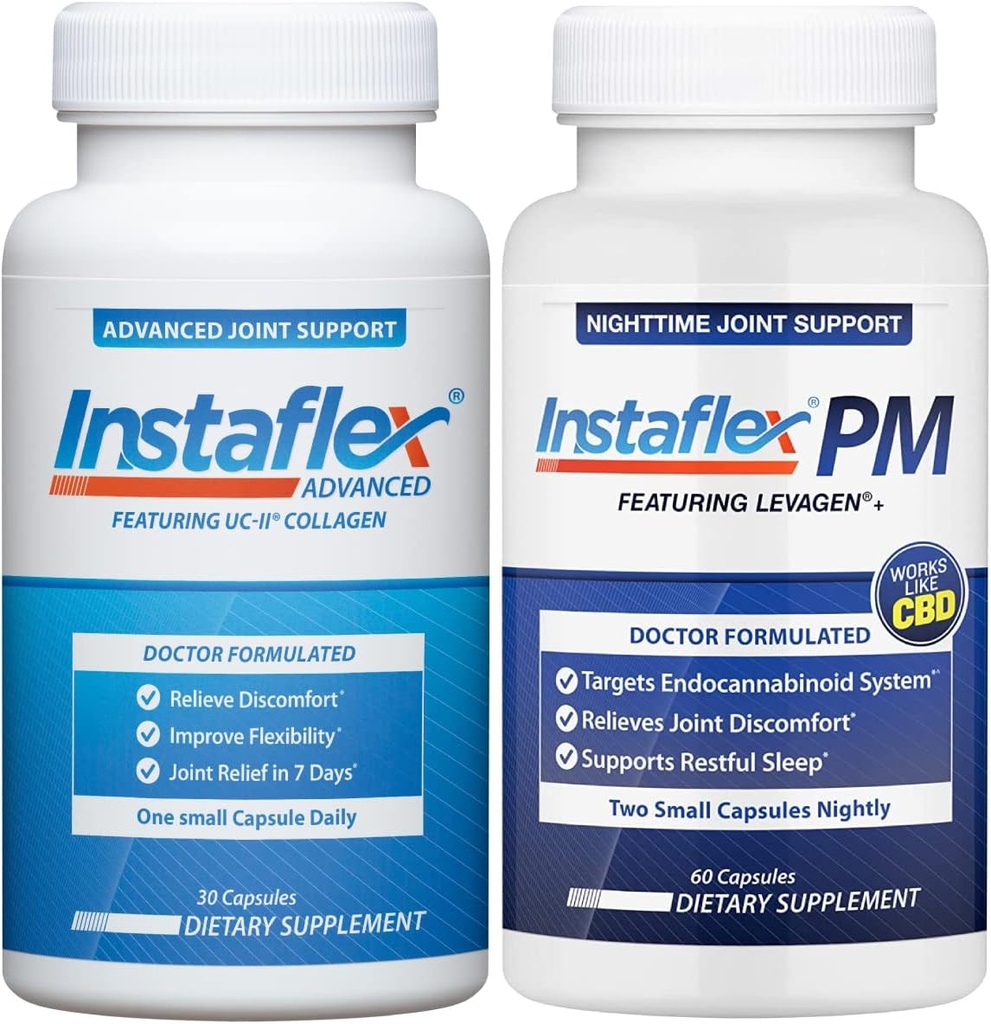 Instaflex Advanced Joint Support and PM Nighttime Joint &amp; Sleep Support