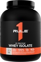 Regla 1 R1 Proteína Whey Isolate - con 25g Protein & 6g BCAA Exclusivamente de Fuentes hidrolizadas de recuperación de entrenamiento (5 libras*, Crema de Vainilla)