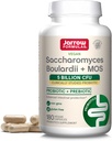 Fórmulas Jarrow Saccharomyces Boulardii + MOS - 5 Organizaciones de billón Por Servir - 180 Caps desechados de liberación veggie - Probiótico + Prebiótico - Apoyo de tracto intestinal - Hasta 180 Servimientos