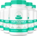 (5 Pack) Vertigenics - Fórmula Natural para la Nutrición Equilibrada, Limpia y Premium Blend para la Memoria y el Focus, Capsules de Soporte Premium, Reseñas Vertígenas (300 cápsulas)