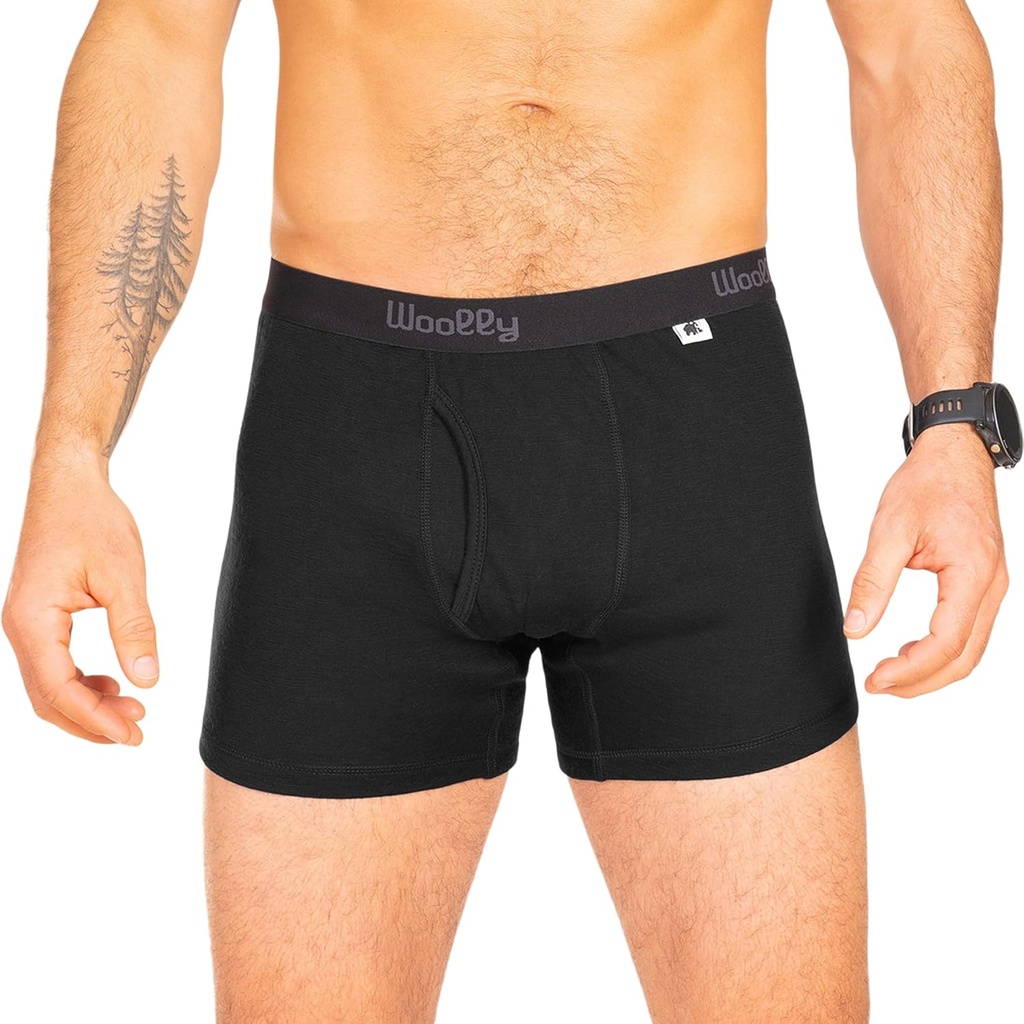 Hombres Merino Boxers Por Woolly ← RWS Certified  sometida Soft, Stink Free, Seattle Designed