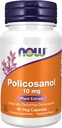 AHORA Suplementos de alimentos, Policosanol 10 mg, Blend of Long-Chain Fatty alcohols (LCFAs) derivados de la caña de azúcar, 90 cápsulas de verduras