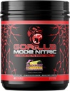 Gorilla Mind - Modo gorila Nitric Upgraded Stimulant Free Pre-Workout – Mejor Tasting &amp; Más Eficaz Estimulante Free Pre-Workout/Massive Pump · Vasodilation · Power / 780 Grams (BlackBerry Lemonade)