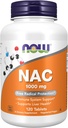 AHORA Suplementos de alimentos, NAC (N-Acetyl-Cysteine) 1.000 mg, Protección Radical Libre*, 120 Tabletas