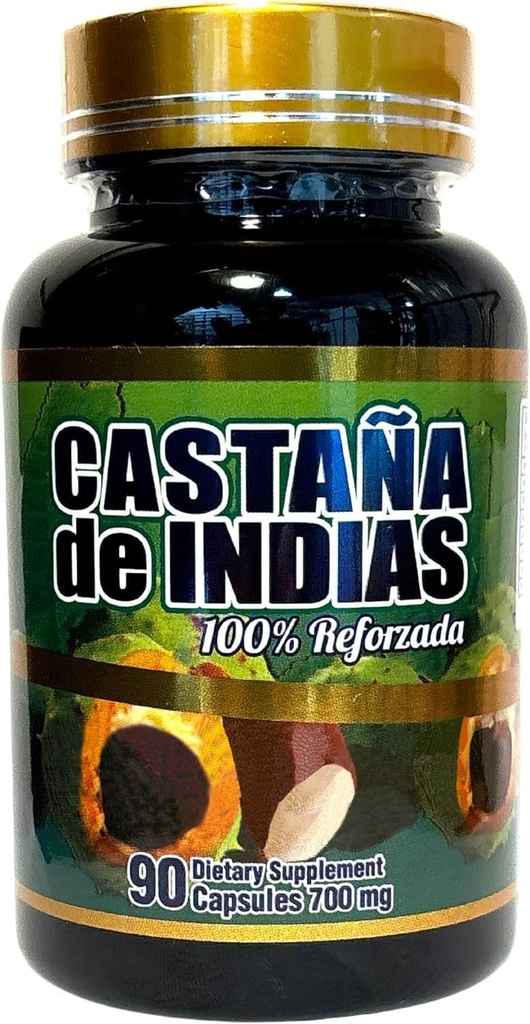 Castaña de Indias (Horse Chestnut) 700mg 90 cápsulas (1)