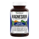 FarmHaven Magnesium Complex –Magnesium Glycinate & Malate w/Vitamin D3, 100% Chelated for Max Absorption, Vegetarian – Bone Health, Nerves, Muscles, 120 Capsules, 60 Days