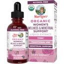 MaryRuth Organics USDA Organic Women's Wellness Liquid Herbal Supplements TEN Incluye Stinging Nettle, Raspberry Leaf, Eleuthero Root, Chaste Tree Berry TEN Menstrual Support ← Non-GMO, Vegan