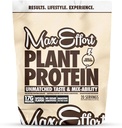 MAX EFFORT Plant Protein Powder, 17 G Pea Protein, Plant Based, Gluten Free, Low Carb, Protein Shake o Smoothie Mix, Meal Replacement, No Whey, No Sugar Substitutes, Vanilla Cinnamon, 20 Srvg